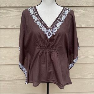 prAna Tunic Top Boho Organic Cotton